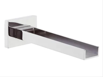 RIVER - Wall-mounted waterfall spout with aerator by Rubinetterie Mariani - view 2